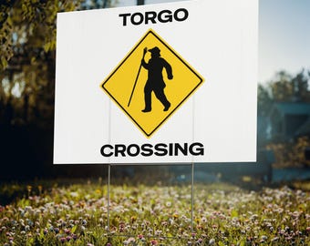 Torgo Crossing — Limited Edition Yard Sign for Manos 60th Anniversary