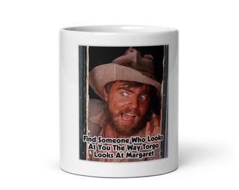 Torgo Loves Margaret White glossy mug
