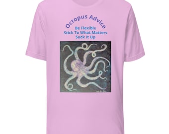 Octopus Advice Unisex t-shirt