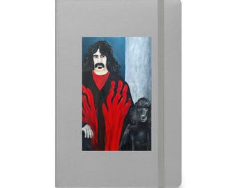 Master Zappa & Poodle by Jackey Neyman Jones - Hardcover bound notebook