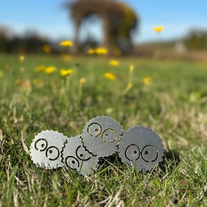 Rußmännchen - Gartenstecker aus Metall - Studio Ghibli Dekor - Chihiros Reise ins Zauberland - Mein Nachbar Totoro Bild 7