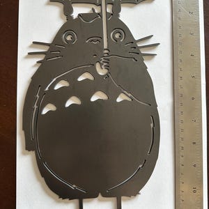 Discounted Metal Garden Stakes – Studio Ghibli Themed, Imperfect Pieces misscut umbrella