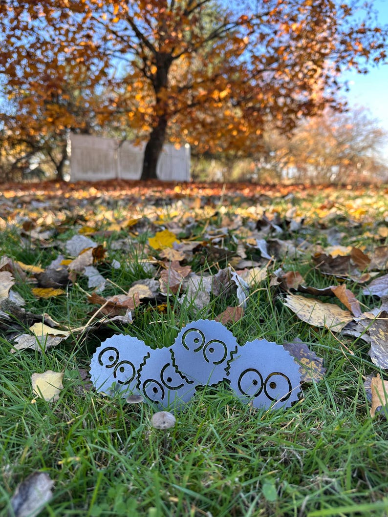 Rußmännchen - Gartenstecker aus Metall - Studio Ghibli Dekor - Chihiros Reise ins Zauberland - Mein Nachbar Totoro Bild 11