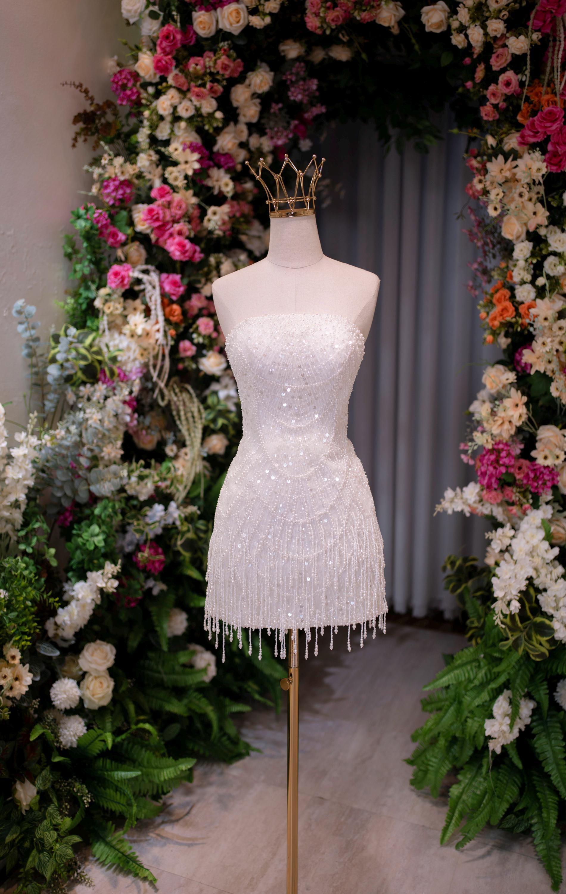 white christmas dresses Never Worn Rime Arodaky Oshun Second Look Wedding Dress