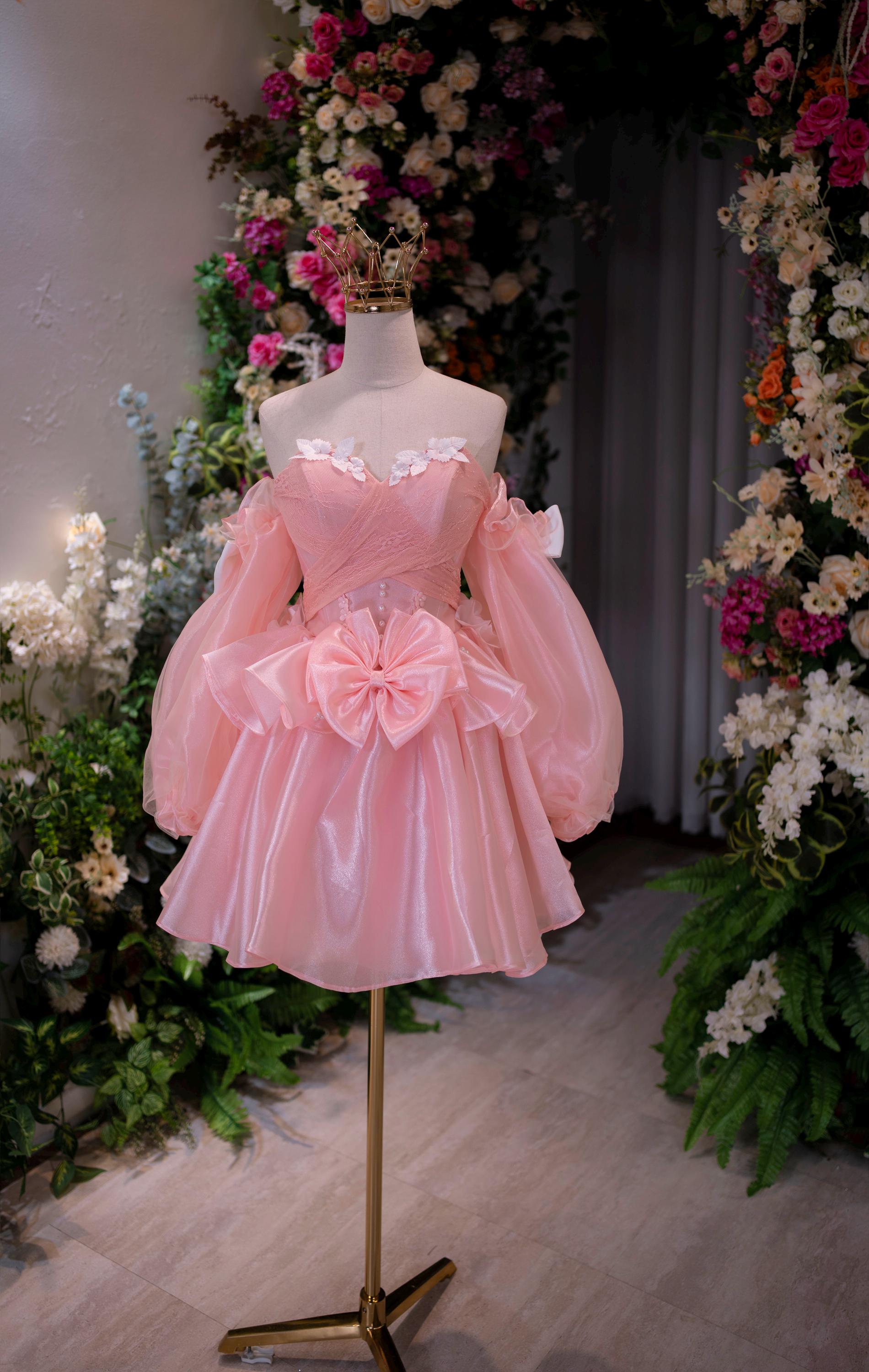 Pink Short Homecoming Dress - Etsy