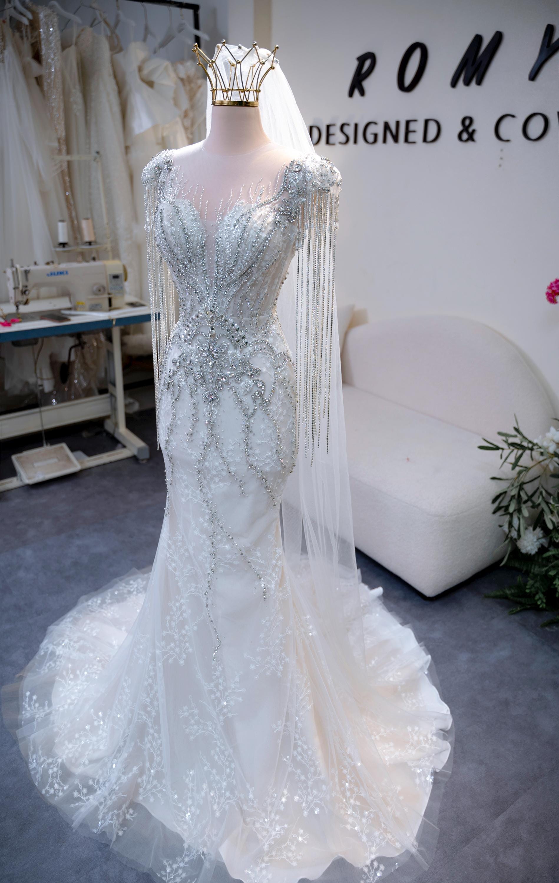 Wedding Dress Trumpet Illusion - Etsy