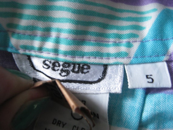 azteca "" vintage pastel maxi skirt "" ON SALE - image 5