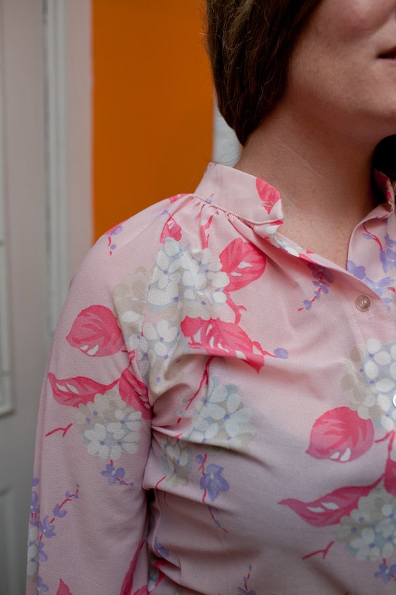 Owen Blouse Hydrangea main image 1