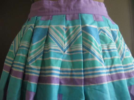 azteca "" vintage pastel maxi skirt "" ON SALE - image 3