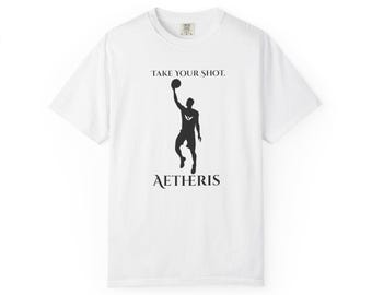 Comfort Colors Basketball T-Shirt: Garment-Dyed Ring-Spun Cotton