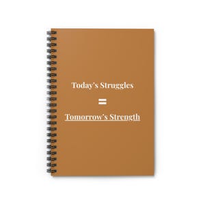 Inspirational Spiral Notebook, Motivational Journal, Perfect for Students, Gifts for Graduations, Self-Improvement, Goal Setting