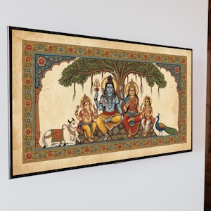 Shiv，Shiva，god shiva，om namah shivaya，shiv tandav，mahadev，shiv shakti，hindu deity，hinduism god，hindu，hindu god，shiv parivaar，parvati,shiva and parvati，shiva painting，shiva poster，lord shiva，lord shiva poster，lord shiva wallpaper，religious painting，lord shiva print，shiva wall art，Hindu folk art，Hindu painting，Hindu iconography，Baby Ganesha print