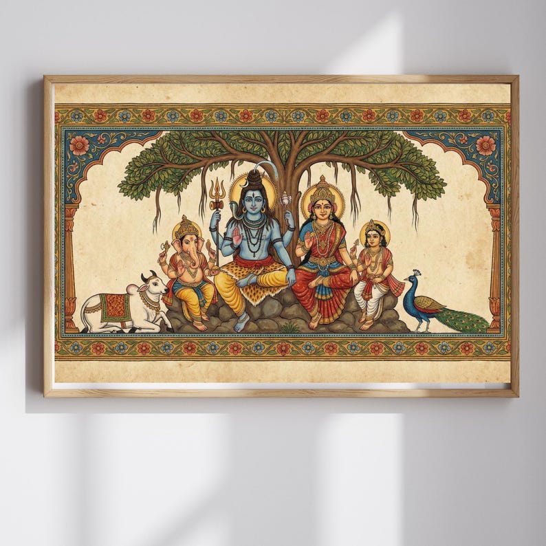 Shiv，Shiva，god shiva，om namah shivaya，shiv tandav，mahadev，shiv shakti，hindu deity，hinduism god，hindu，hindu god，shiv parivaar，parvati,shiva and parvati，shiva painting，shiva poster，lord shiva，lord shiva poster，lord shiva wallpaper，religious painting，lord shiva print，shiva wall art，Hindu folk art，Hindu painting，Hindu iconography，Baby Ganesha print