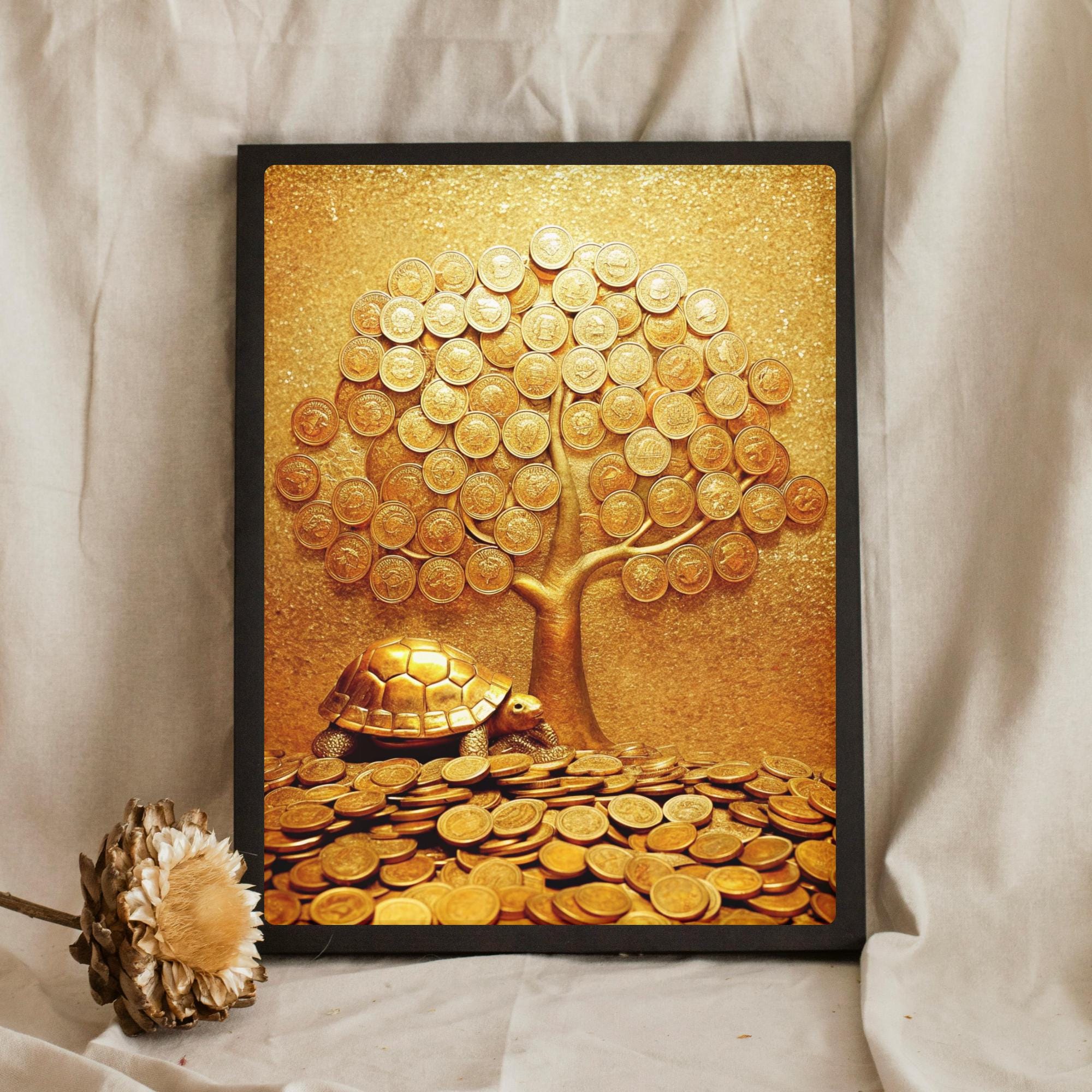 3d picture frame of prosperity タイ製 3D Picture Frame of