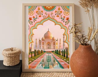 Yoshida Hiroshi Taj Mahal 1930 (india Series) Prints by Yoshida