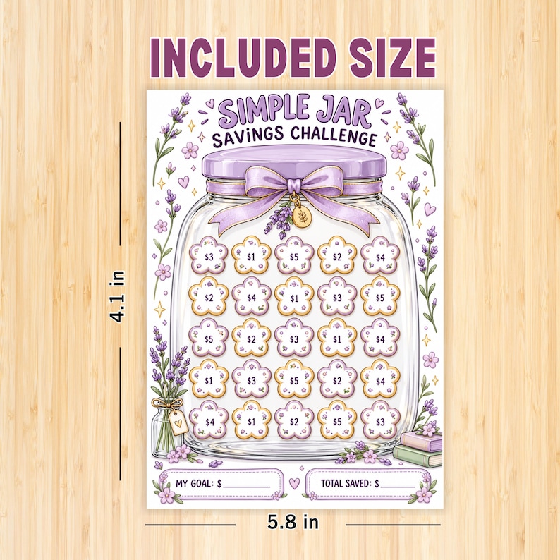 Template. Track Inches 5 Money Saving Challenges Printable Bundle, Savings Tracker, Budget ...