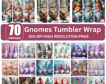 Jultomteglas i form av en tunna glasförpackning, 590 g smalt glas i PNG-format (digital nedladdning)