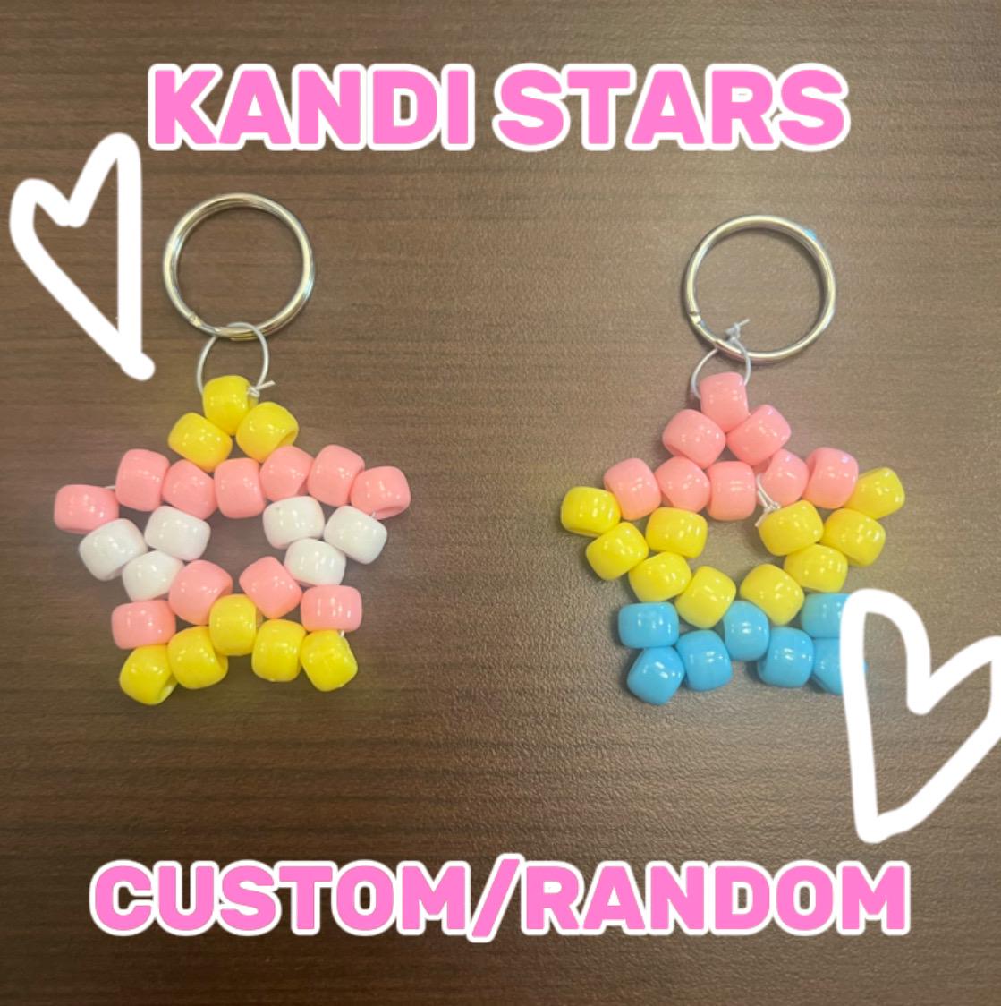 Kandi Star Keychain