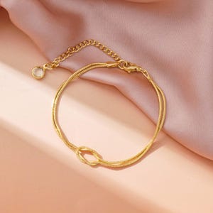 Personalisiertes Partner Armband,Love Knot Paar Armband,Brautjungfer Geschenk,Passendes Armband für Paar,Freundschaftsarmband,Individuelles Geschenk für Sie Bild 13