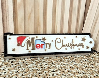 LASER FILE: KINDER Box, Merry Christmas, SVG, Gift, Box for Sweets, Lasercut, Laser Cutting Christmas, Box Christmas
