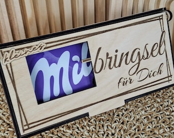 LASER FILE: Milka souvenir, box, SVG gift, box for sweets, small souvenir, small gift, laser cut, laser file