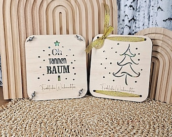 LASER FILE: Christmas Money Card Bundle, 2 Designs, SVG, Christmas Tree, Money Gift, Laser Cut Birthday Gift, Christmas Card