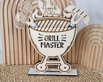 LASERBESTAND: Grillcadeau, barbecue, geldcadeau, laserbestand grillen, verjaardagscadeau, lasersnijden, Vaderdag, SVG grillmeester, waardebon