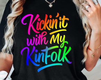 Kickin it with my Kinfolk png , Reunion png ,Family Reunion png , Family png , family reunion shirt ,Trendy Shirt,