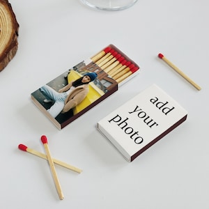 Custom Logo Matchboxes – Personalized  Matches | Wedding Favors, Restaurant & Bar Branding, Corporate Events