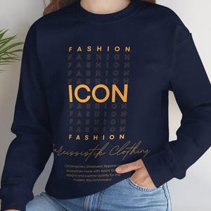 Sudadera unisex Fashion Icon Heavy Blend™: ropa informal acogedora, regalo para quienes marcan tendencia, top informal, comodidad para el día a día.