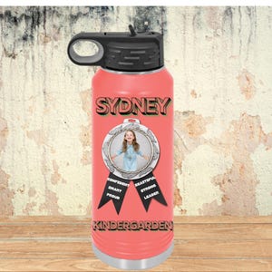 Personalized Water Bottle for Kids, Custom Name Hydro Flask, Kindergarten Gift, Durable Sports Bottle, Eco-Friendly Drinkware