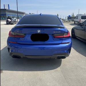 BMW G20/G80 M340i M3 330i Carbon Fiber P Style Spoiler