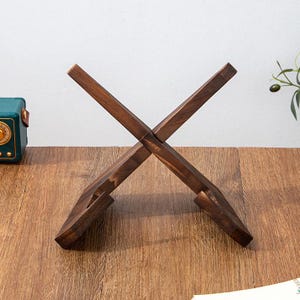 Massiver Uhrenständer in mehreren Größen, Bilderrahmen aus Holz, Geschenk für Freunde