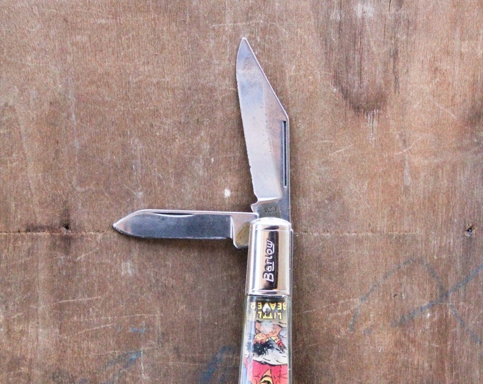 Vintage 70's Red Ryder Jackknife by Barlow Made in U.S.A. Etsy