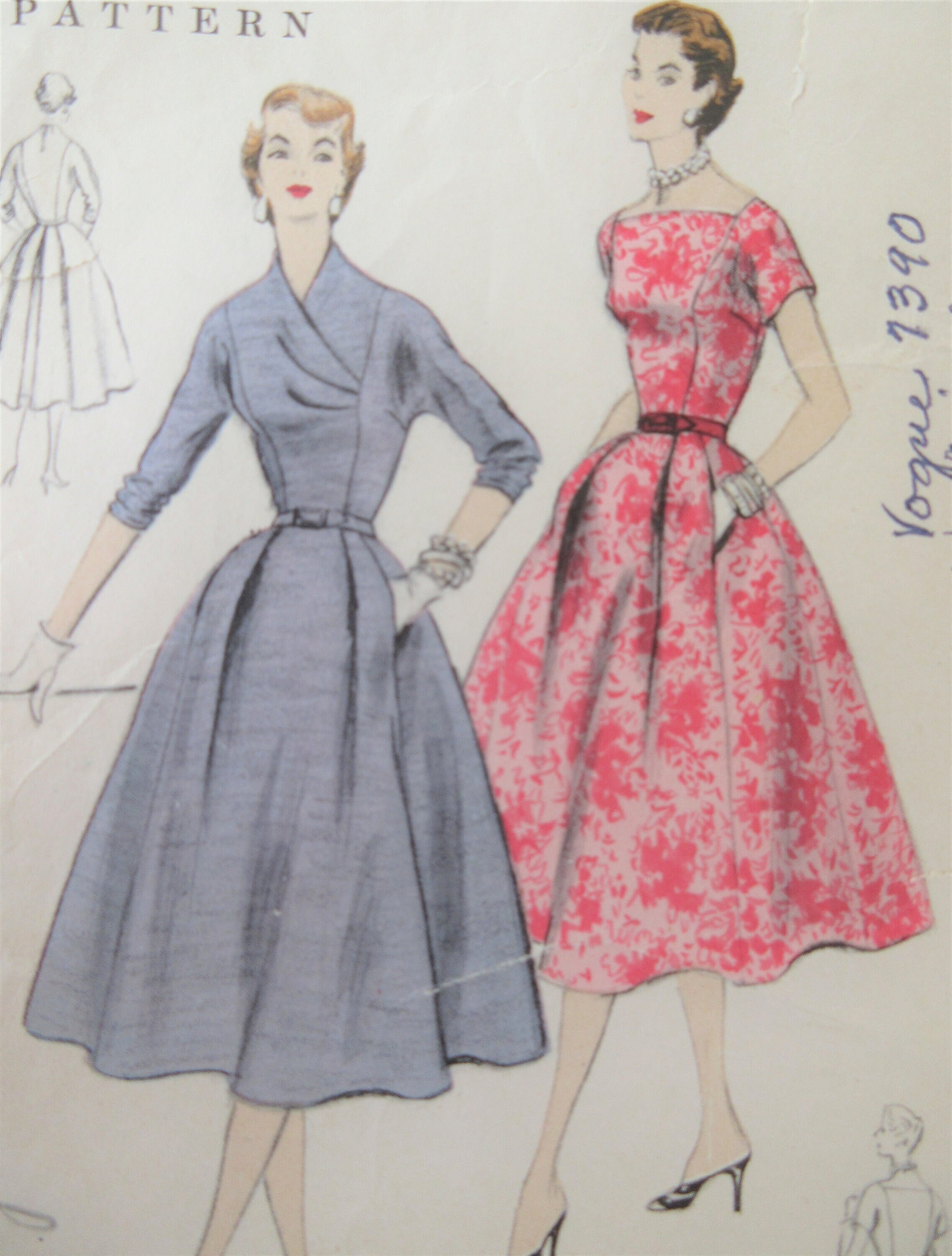 1950s Mccall's 4016 UNCUT Vintage Sewing Pattern Girl's Shirtwaist Dress,  Full Skirt Dress Size 4, Size 6 -  Canada