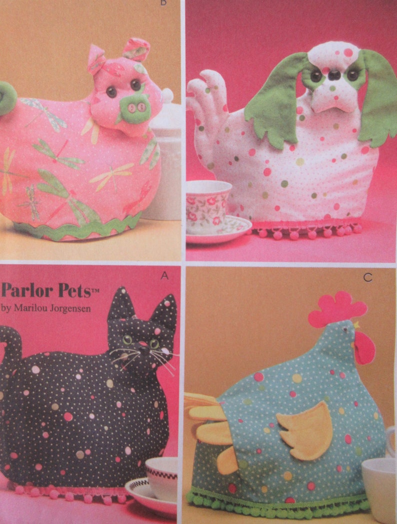 McCall's 5411 Sewing Pattern Tea Cozy Patterns Animal Etsy