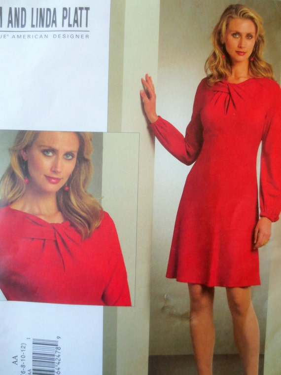 Items similar to Vogue Sewing Pattern 1056, Dress Sewing Pattern ...