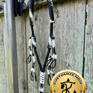 Custom Paracord Duck Call Lanyard with 4 Removable Loops | Handmade Waterfowl Hunting Gear, Goose Call Holder, Outdoor Gift