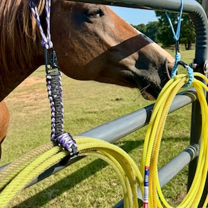 Custom Paracord Team Rope & Tack Holder, Heavy Duty Horse Tack Organizer, Rodeo Rope Holder, Ranch and Arena Gear Hanger