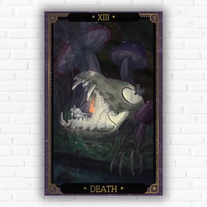 MUERTE XIII - Impresión de cartas de tarot premium
