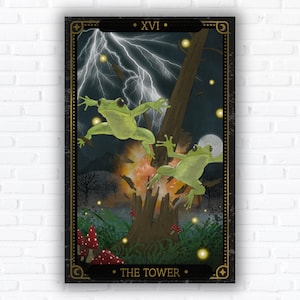 LA TORRE XVI - Impresión Premium de Cartas del Tarot