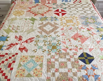 Piece and Quilt Sampler Quilt