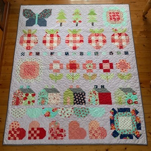 Stroll, a Thimble Blossoms Quilt in Bonnie and Camille Fabrics