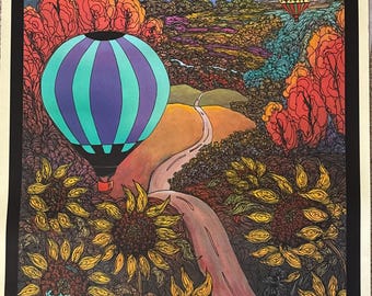 Albuquerque 2012 Balloon Fiesta Poster, Signed by Artist and Numbered