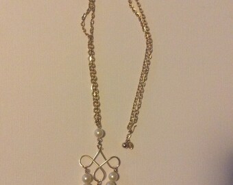 Vintage AVON, Moonspun, Necklace, Goldtone