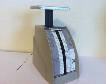 Vintage Postage Scale, Pelouze, Model P2, Postal Scale, 1988