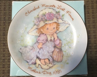AVON Cherished Moments, Mother's Day Plate, 1981, Collectible Plate
