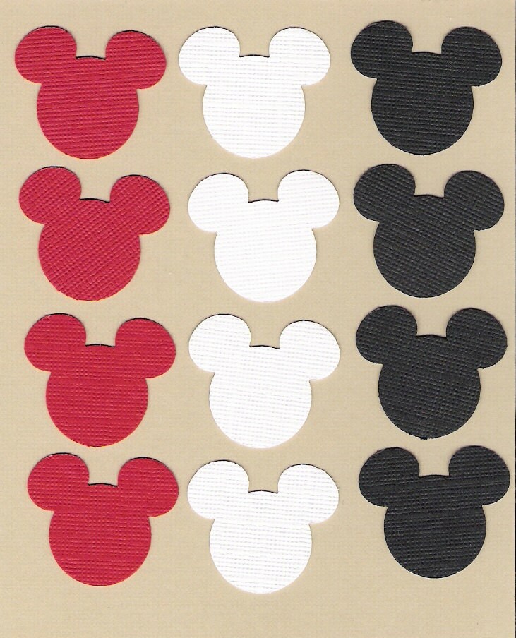 thumbnail image 2 of Mickey Mouse Confetti - 120 Pieces, Die-Cut Paper Shaped Confetti, Multicolor 2 of 5