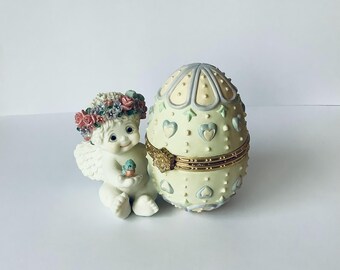 Dreamsicles Figurine, Decorative Egg Box, 1999