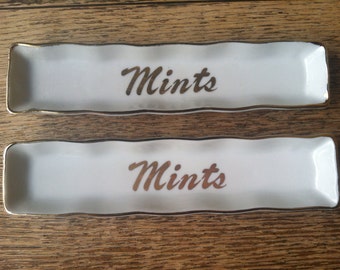 Vintage Small Candy Dishes for Mints,  A Price Import, Japan, Porcelain